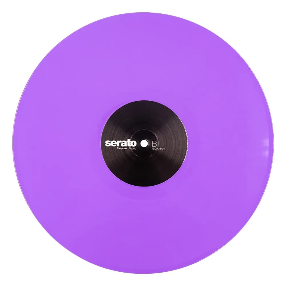 Serato – Vinilo Timecode 12" Edición Limitada Neon Violeta (Par) - Miniatura 2 en LEMM DJ Store