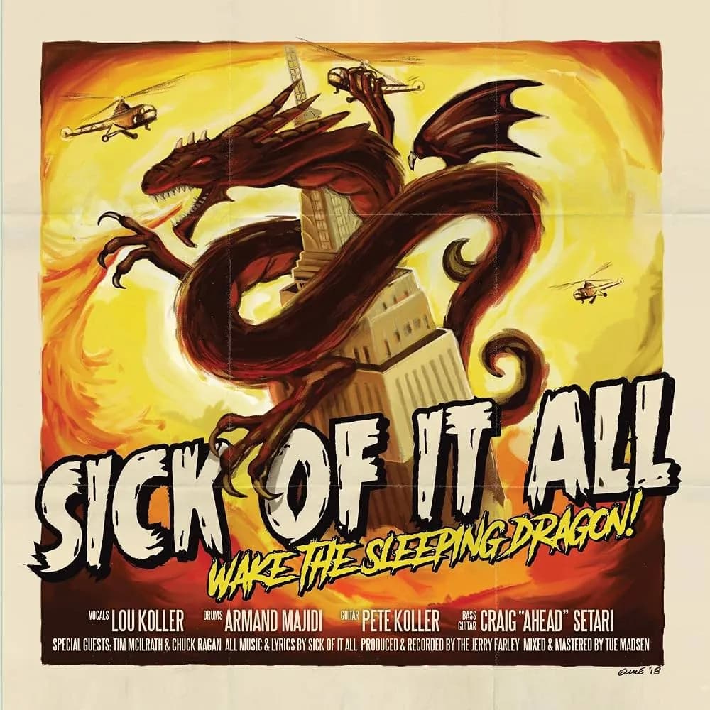 Sick Of It All - Wake The Sleeping Dragon! (Vinilo LP nuevo) - Miniatura 1 en LEMM DJ Store