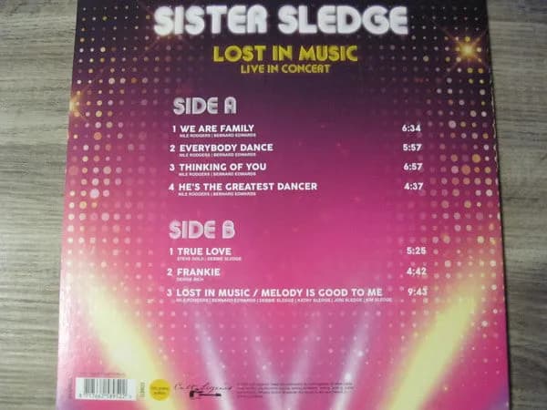 Sister Sledge - Lost In Music (Vinilo LP nuevo) - Miniatura 2 en LEMM DJ Store