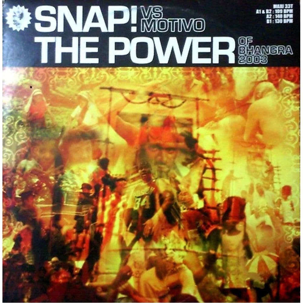 Snap! Vs Motivo - The Power (Of Bhangra) 2003 (12") (Vinilo usado VG+) - Miniatura 1 en LEMM DJ Store