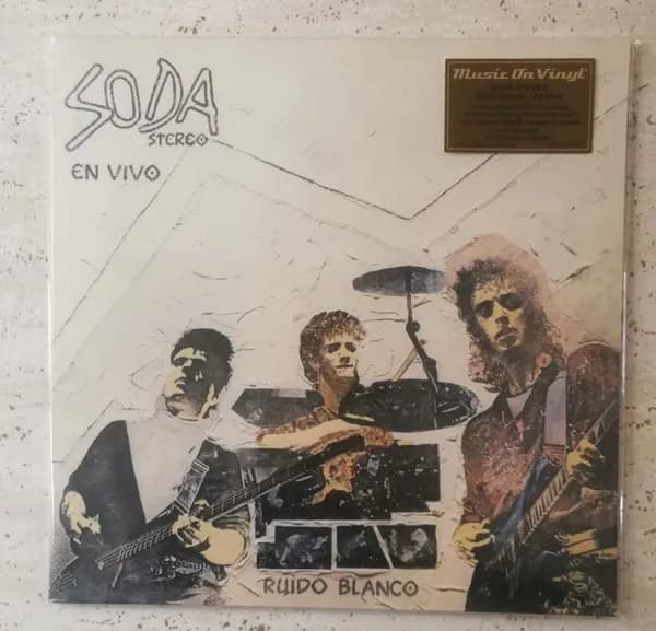 Soda Stereo - Ruido Blanco (En Vivo) (Vinilo LP Color Transparente nuevo) - Miniatura 1 en LEMM DJ Store