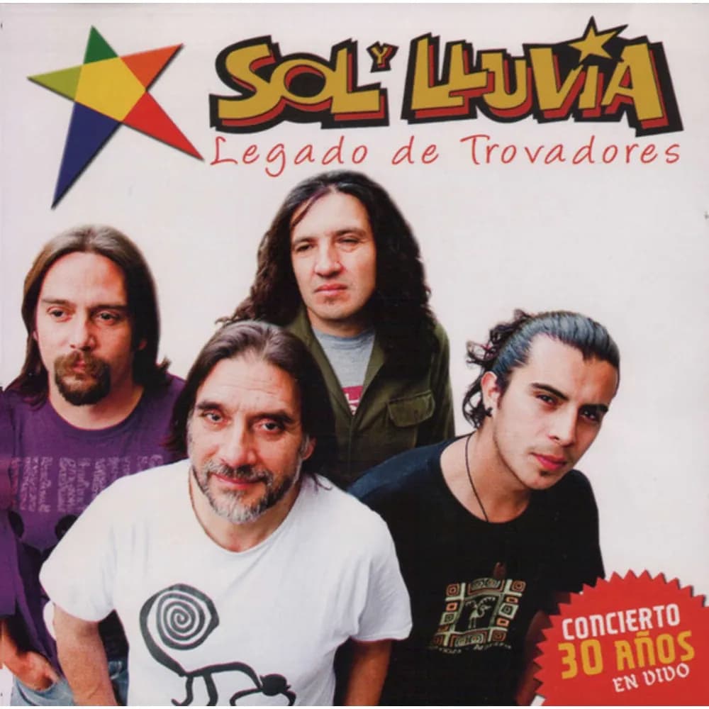 Sol Y Lluvia - legado de trovadores, 30 Años En Vivo (CD nuevo) - Miniatura 1 en LEMM DJ Store