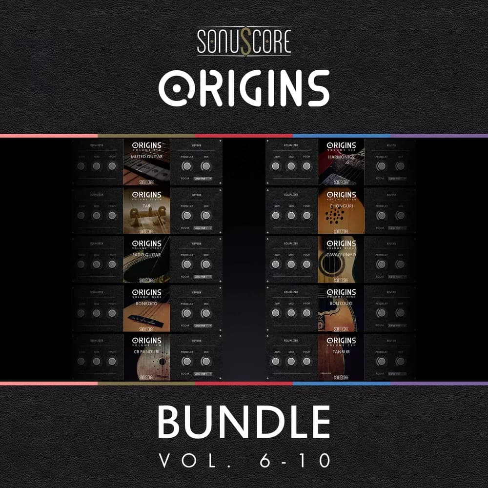 SonuScore Origins Bundle 2 Vol.6-10 – Cinco volumenes Origins con arpegiadores propios (Descarga Digital) - Miniatura 1 en LEMM DJ Store