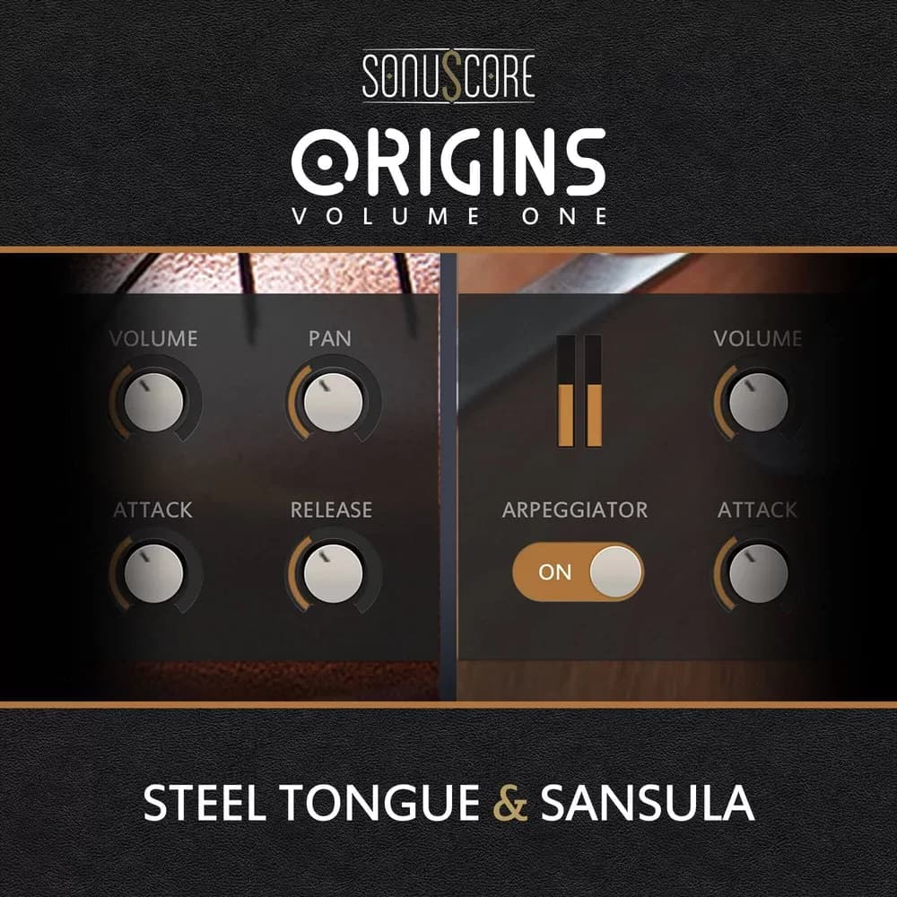 SonuScore Origins Vol.1 Steel Tongue & Sansula – Instrumento de arpegios cinematográficos (Steel Tongue & Sansula) (Descarga Digital) - Miniatura 1 en LEMM DJ Store