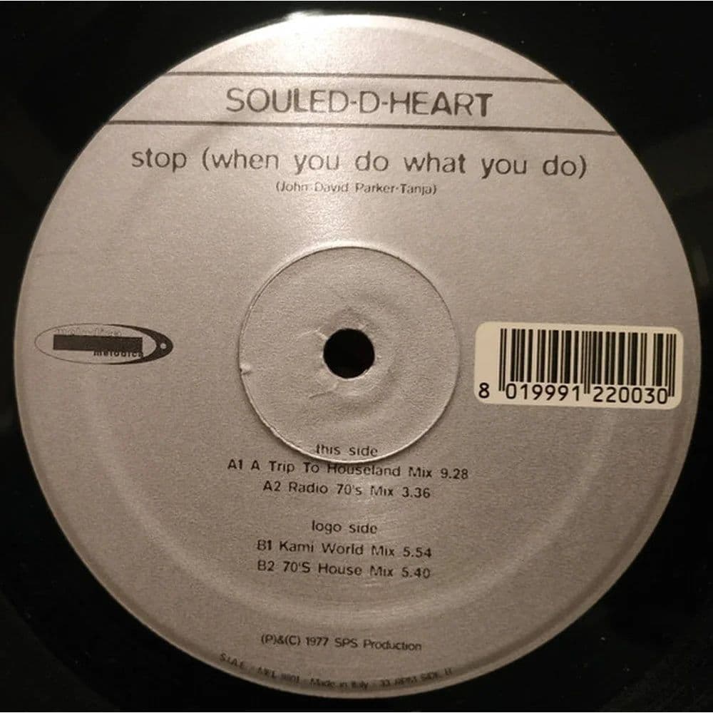 Souled-D-Heart – Stop (When You Do What You Do) (Vinilo usado VG+) - Miniatura 1 en LEMM DJ Store