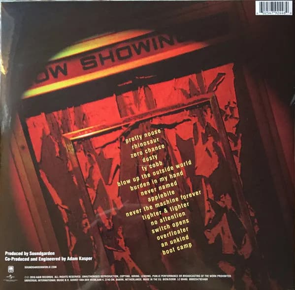 Soundgarden - Down On The Upside (Vinilo Doble 2LP nuevo) - Miniatura 2 en LEMM DJ Store