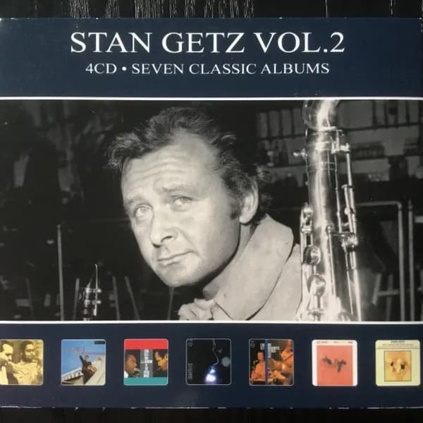 Stan Getz - Vol.2 · Seven Classic Albums (CD nuevo) - Miniatura 1 en LEMM DJ Store