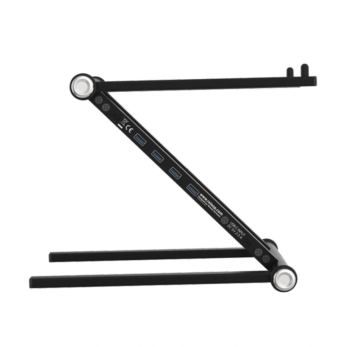 Reloop Stand Hub – Soporte para Laptop con Hub USB-C y Puertos USB 3.0 - Miniatura 2 en LEMM DJ Store