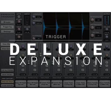 Steven Slate TRIGGER 2 Deluxe – Pack de Expansión de Batería para TRIGGER 2 (Descarga Digital) - Miniatura 1 en LEMM DJ Store