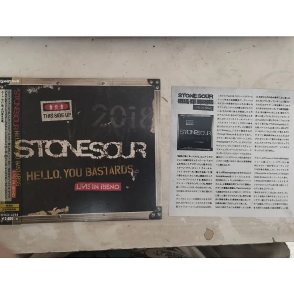 Stone Sour - Hello, You Bastards: Live In Reno (CD nuevo) - Miniatura 1 en LEMM DJ Store