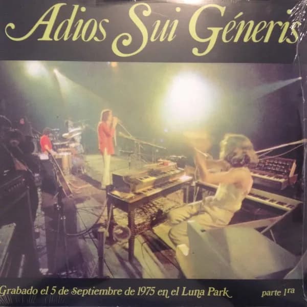 Sui Generis - Adios Sui Generis, Parte 1ra (Vinilo LP nuevo) - Miniatura 1 en LEMM DJ Store