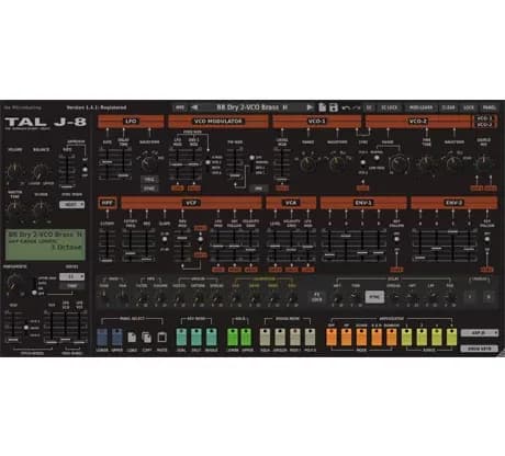 TAL J-8 Jupiter-8 – Sintetizador Virtual (Descarga Digital) - Miniatura 1 en LEMM DJ Store