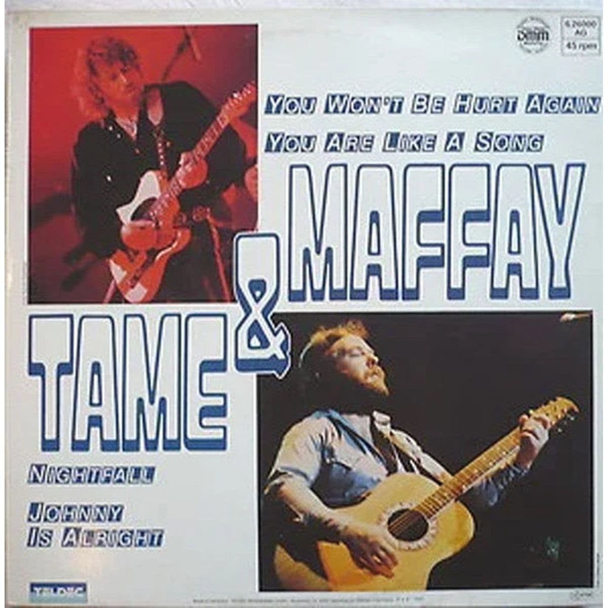 Tame & Maffay – You Won't Be Hurt Again (Vinilo usado) (VG+) - Miniatura 1 en LEMM DJ Store