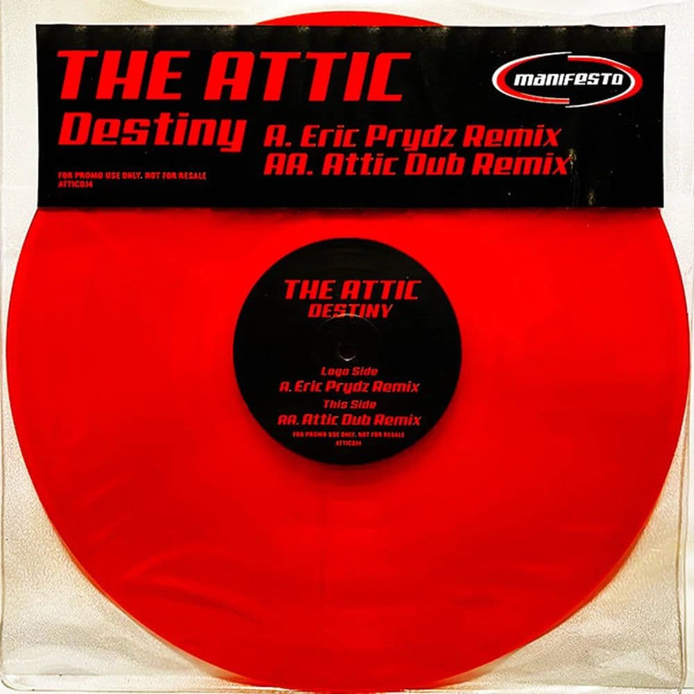 The Attic - Destiny (12", Promo, Red) (Vinilo usado VG+) - Miniatura 1 en LEMM DJ Store