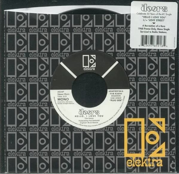 The Doors - Hello, I Love You / Love Street (Vinilo LP nuevo) - Miniatura 1 en LEMM DJ Store