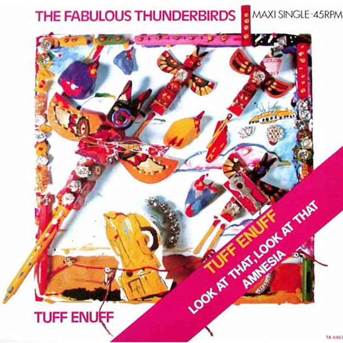 The Fabulous Thunderbirds – Tuff Enuff (Vinilo usado) (VG+) - Miniatura 1 en LEMM DJ Store
