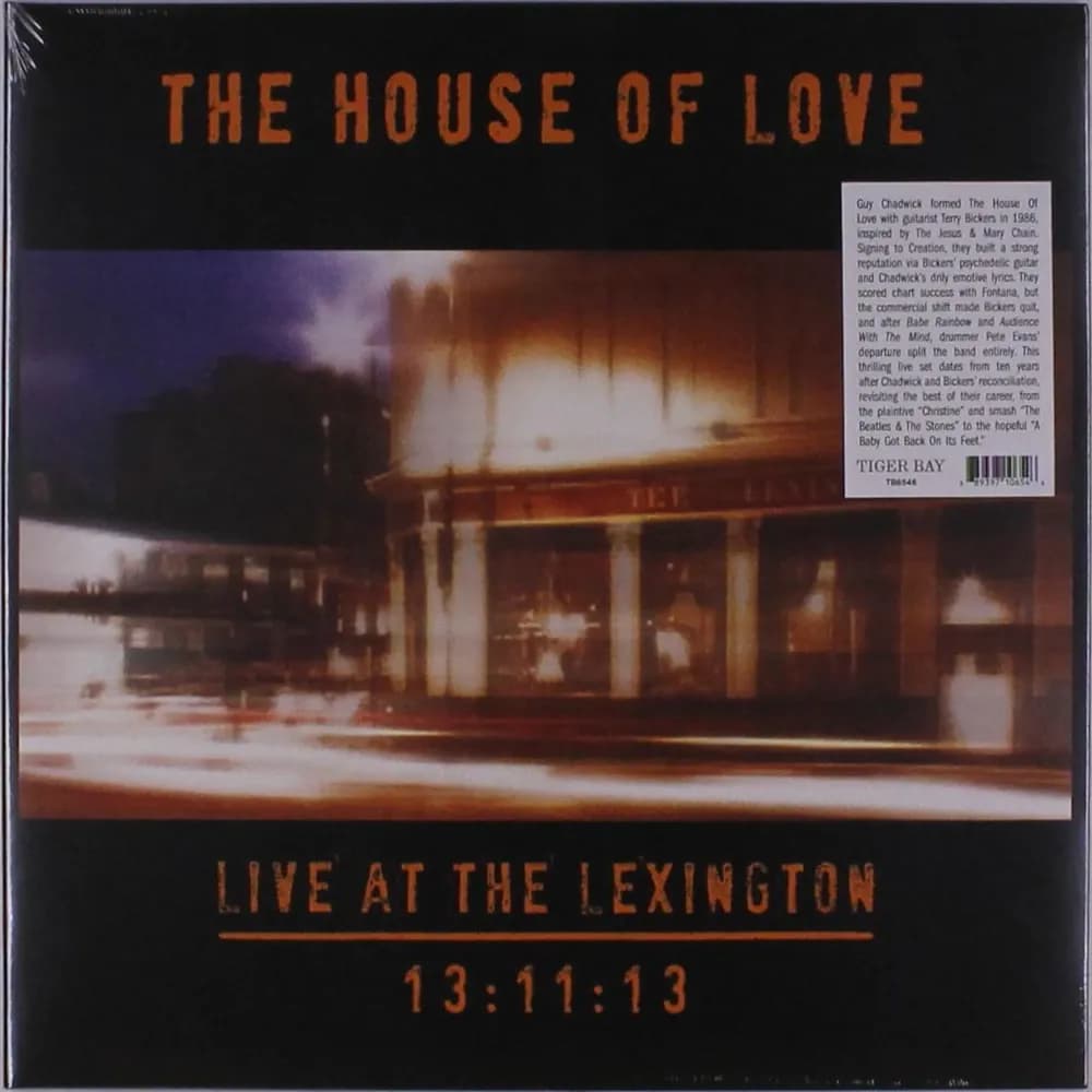 The House Of Love - Live At The Lexington 13:11:13 (Vinilo LP nuevo) - Miniatura 1 en LEMM DJ Store