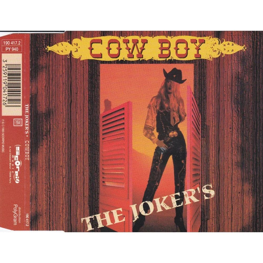The Joker's - Cow boy (CD, Maxi) (CD usado VG+) - Miniatura 1 en LEMM DJ Store