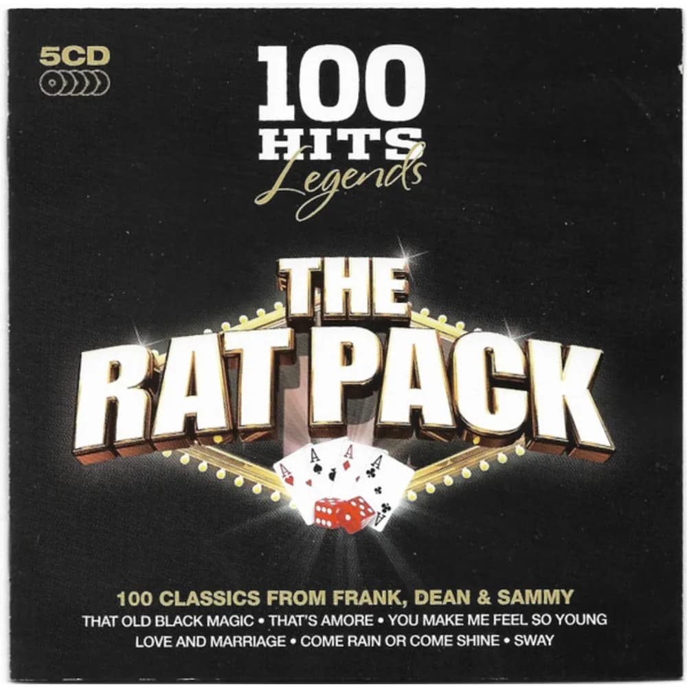 The Rat Pack - 100 Hits Legends: The Rat Pack (CD (5CD) nuevo) - Miniatura 1 en LEMM DJ Store