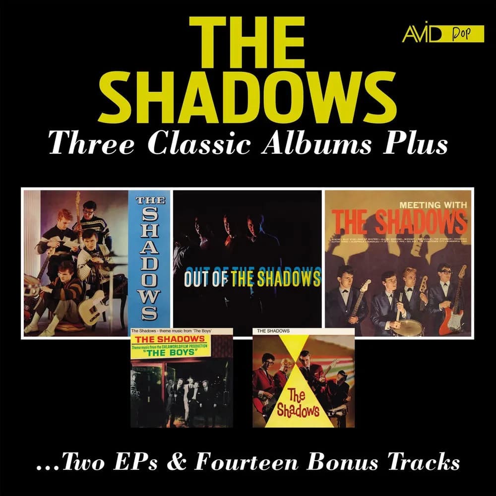 The Shadows - Three Classic Albums Plus... (CD Doble 2CD nuevo) - Miniatura 1 en LEMM DJ Store