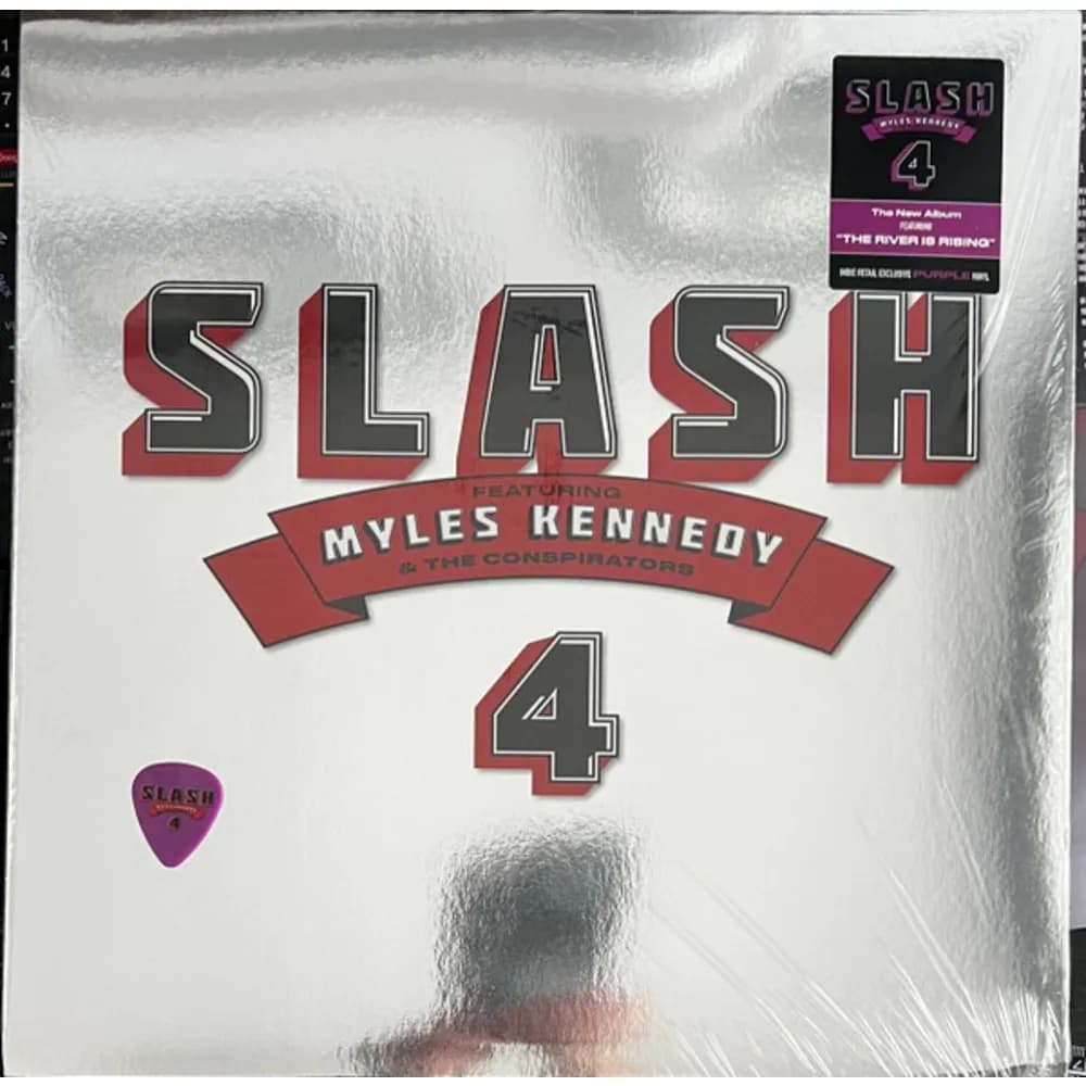 The Slash (3) Featuring Myles Kennedy & Conspirators - 4 (Vinilo 4LP Color Morado nuevo) - Miniatura 1 en LEMM DJ Store