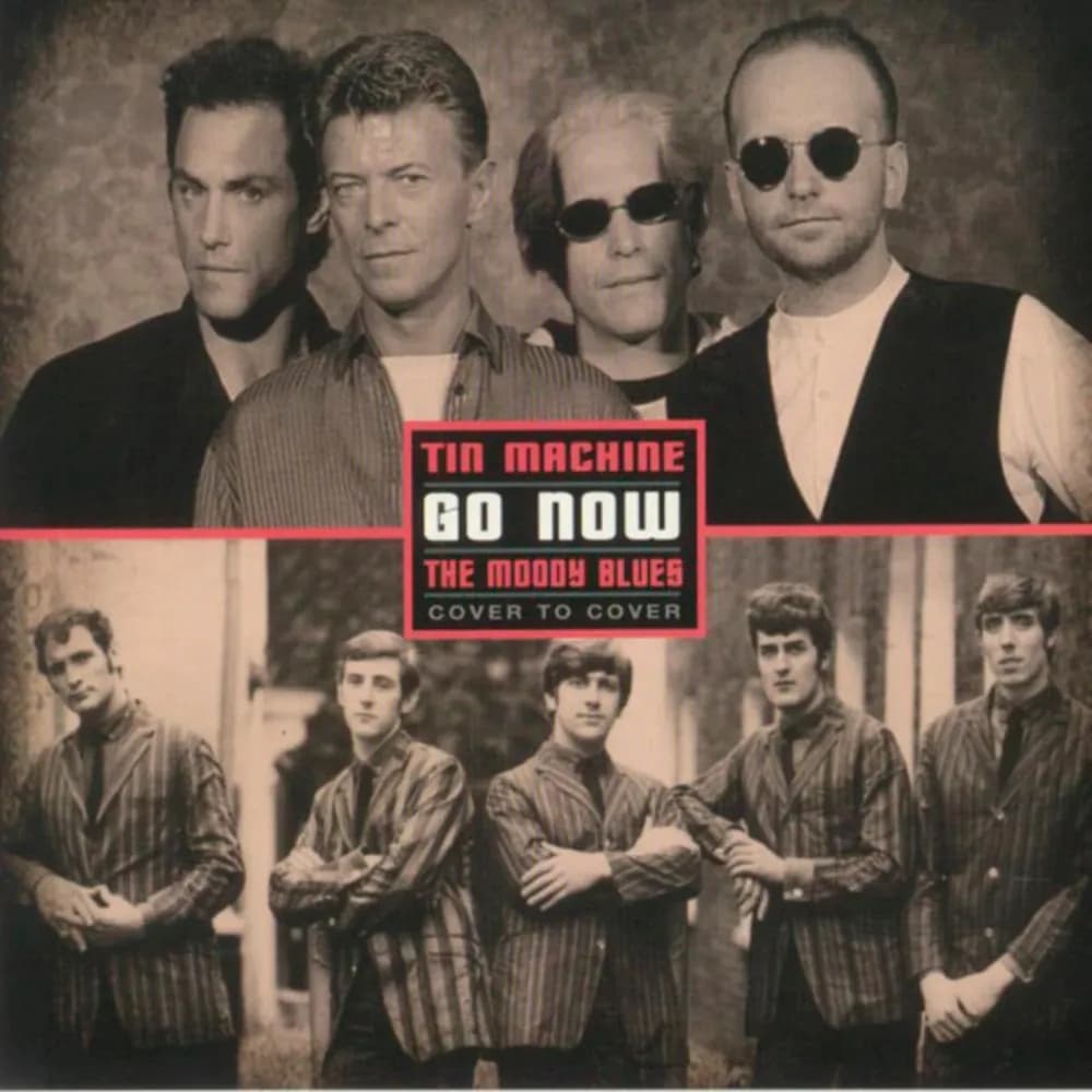 The Tin Machine / Moody Blues - Go Now (Vinilo LP Color Rojo Translúcido nuevo) - Miniatura 1 en LEMM DJ Store