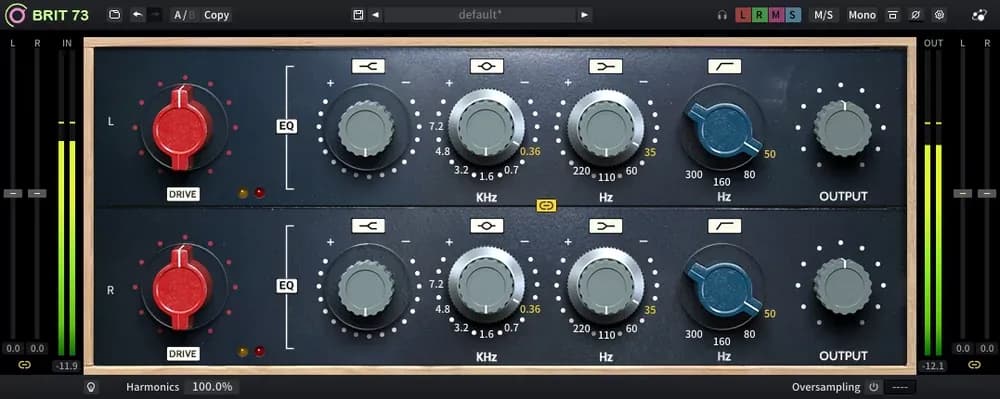 ThreeBodyTech Brit 73 2.0 – Preamplificador Clase A con Ecualizador (Descarga Digital) - Miniatura 1 en LEMM DJ Store