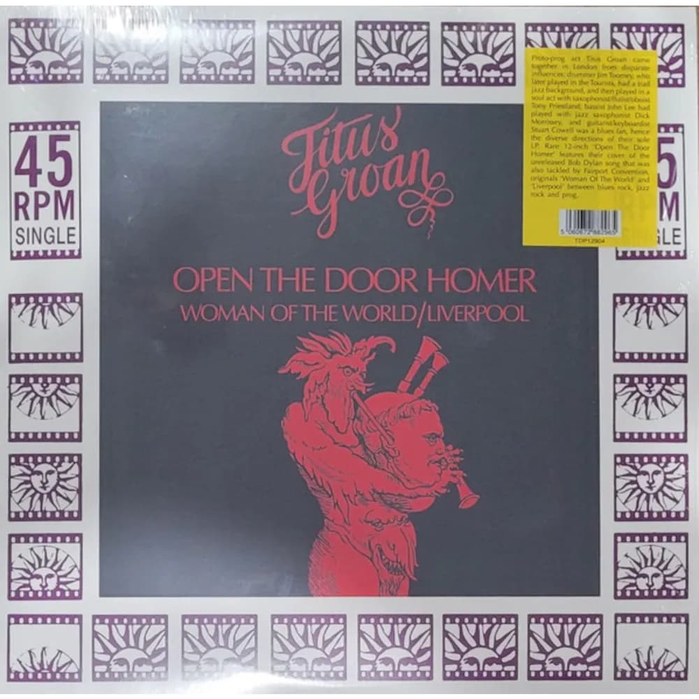 Titus Groan - Open The Door Homer (Vinilo LP nuevo) - Miniatura 1 en LEMM DJ Store