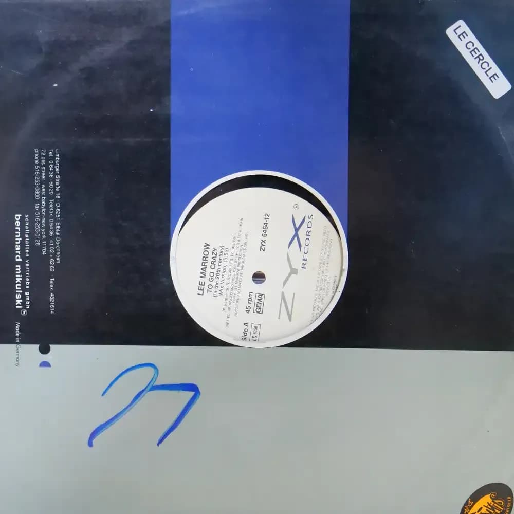 Lee Marrow – To Go Crazy (In The 20th Century) (Vinilo usado VG+) - Miniatura 1 en LEMM DJ Store