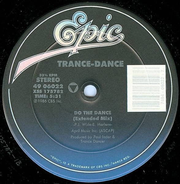 Trance Dance – Do The Dance (Vinilo usado VG+) - Miniatura 1 en LEMM DJ Store