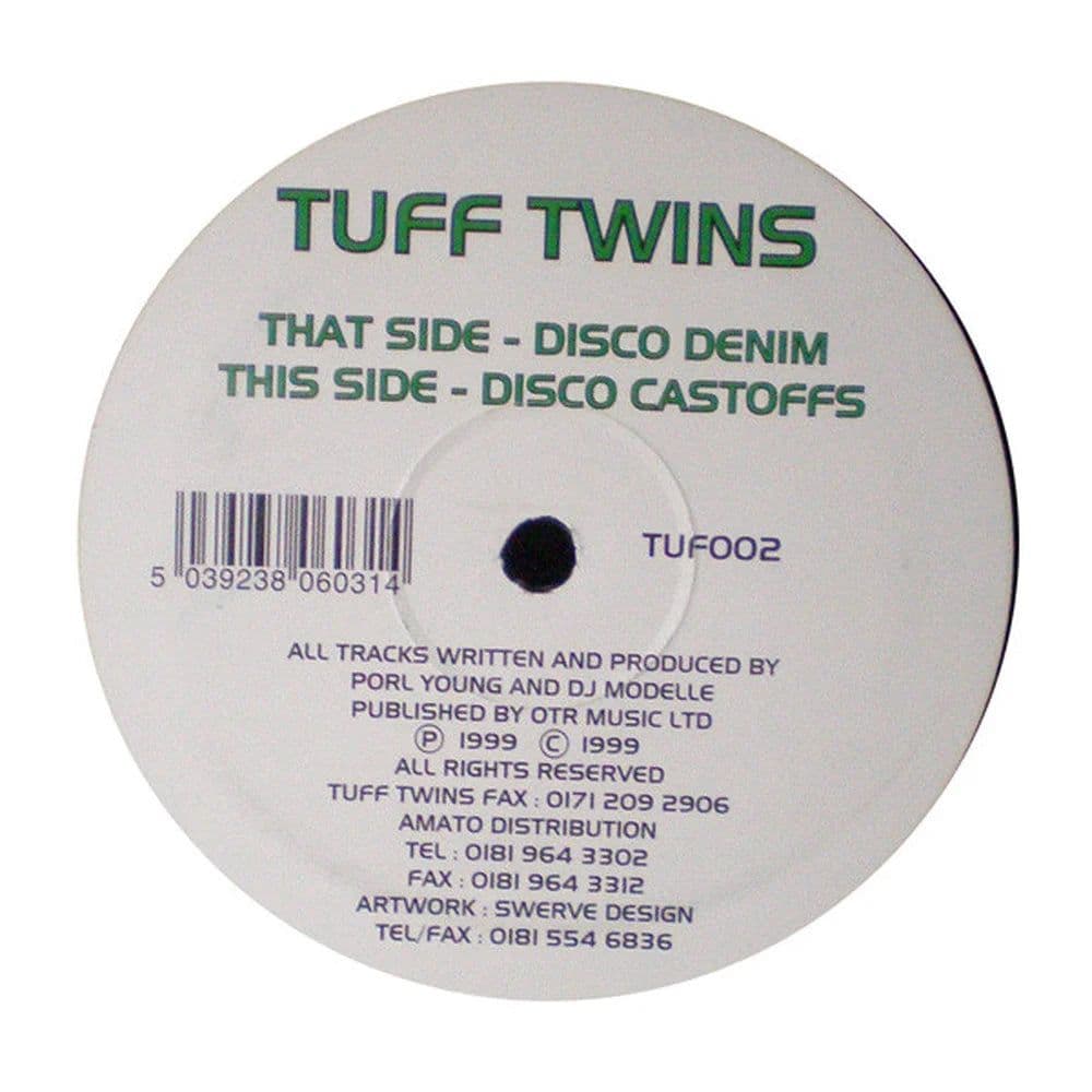 Tuff Twins - Disco Denim (12") (Vinilo usado VG+) - Miniatura 1 en LEMM DJ Store