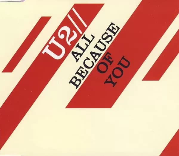 U2 – All Because Of You (CD Single usado VG+) - Miniatura 1 en LEMM DJ Store