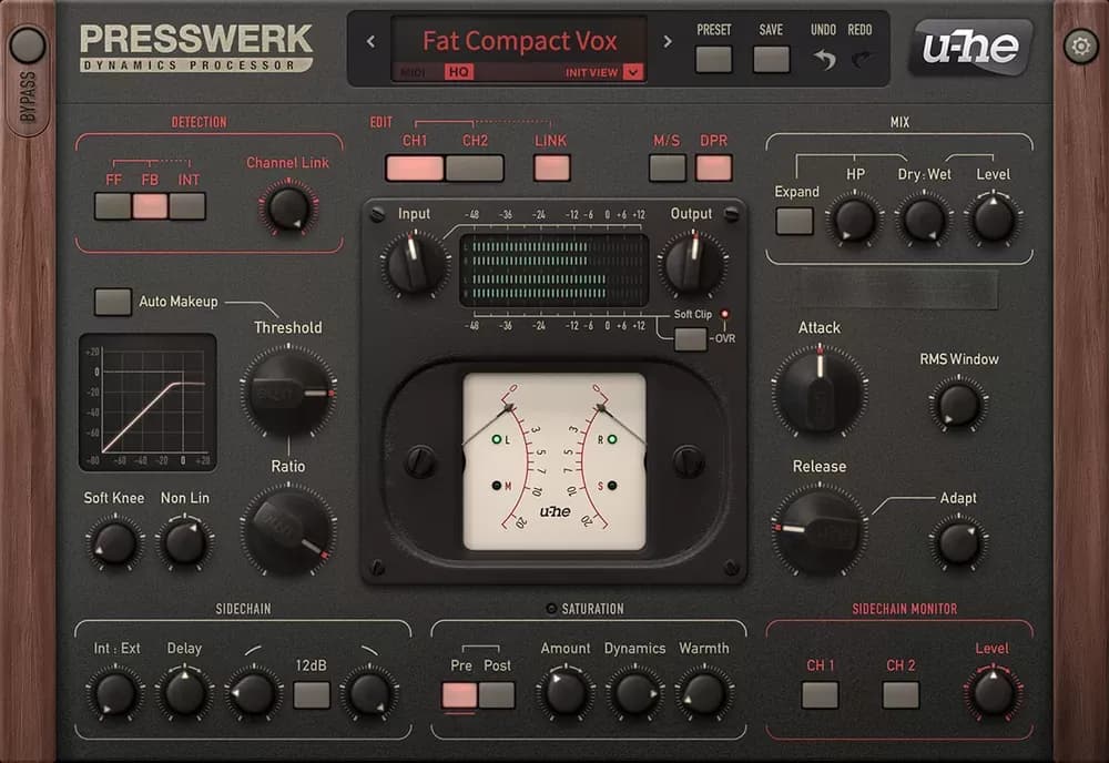 u-he Presswerk – Compresor de Dinámica con Alma Musical (Descarga Digital) - Miniatura 1 en LEMM DJ Store