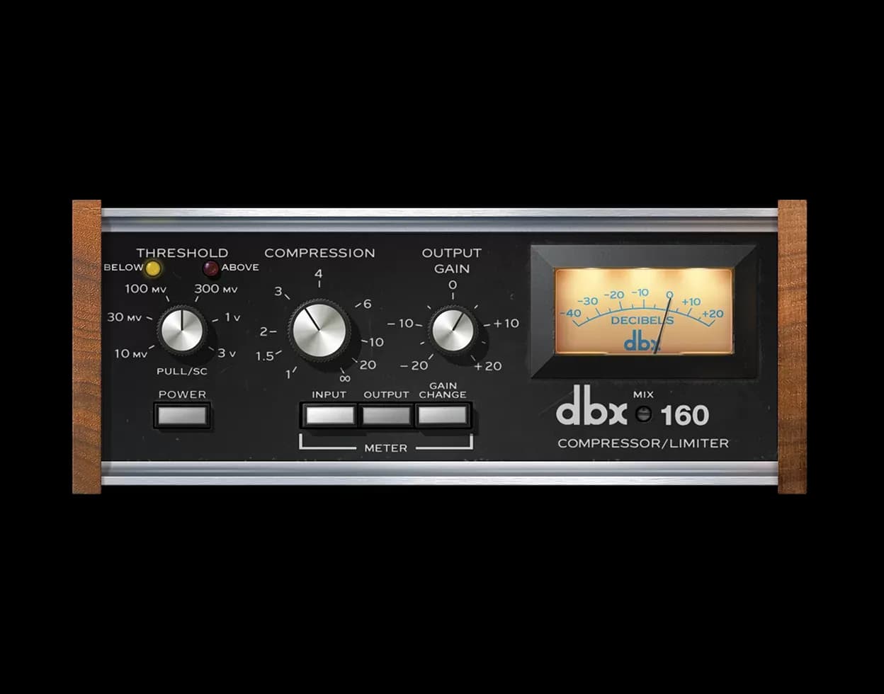 Universal Audio dbx 160 Compressor / Limiter – Compresor / Limitador VCA (Descarga Digital) - Miniatura 1 en LEMM DJ Store