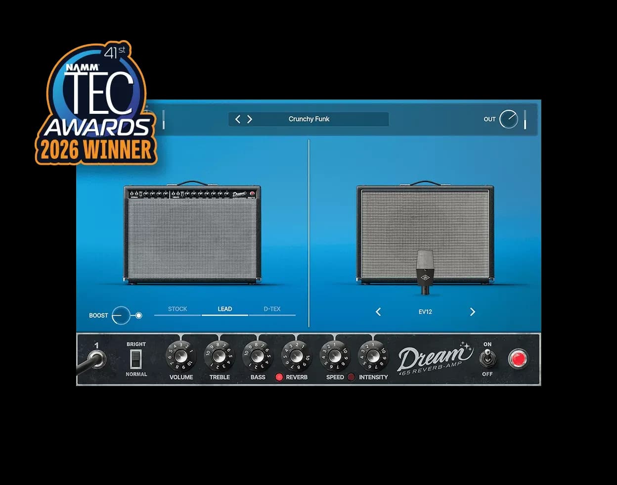 Universal Audio Dream '65 Reverb Amp – Amplificador de Guitarra Vintage Americano con Reverb (Descarga Digital) - Miniatura 1 en LEMM DJ Store