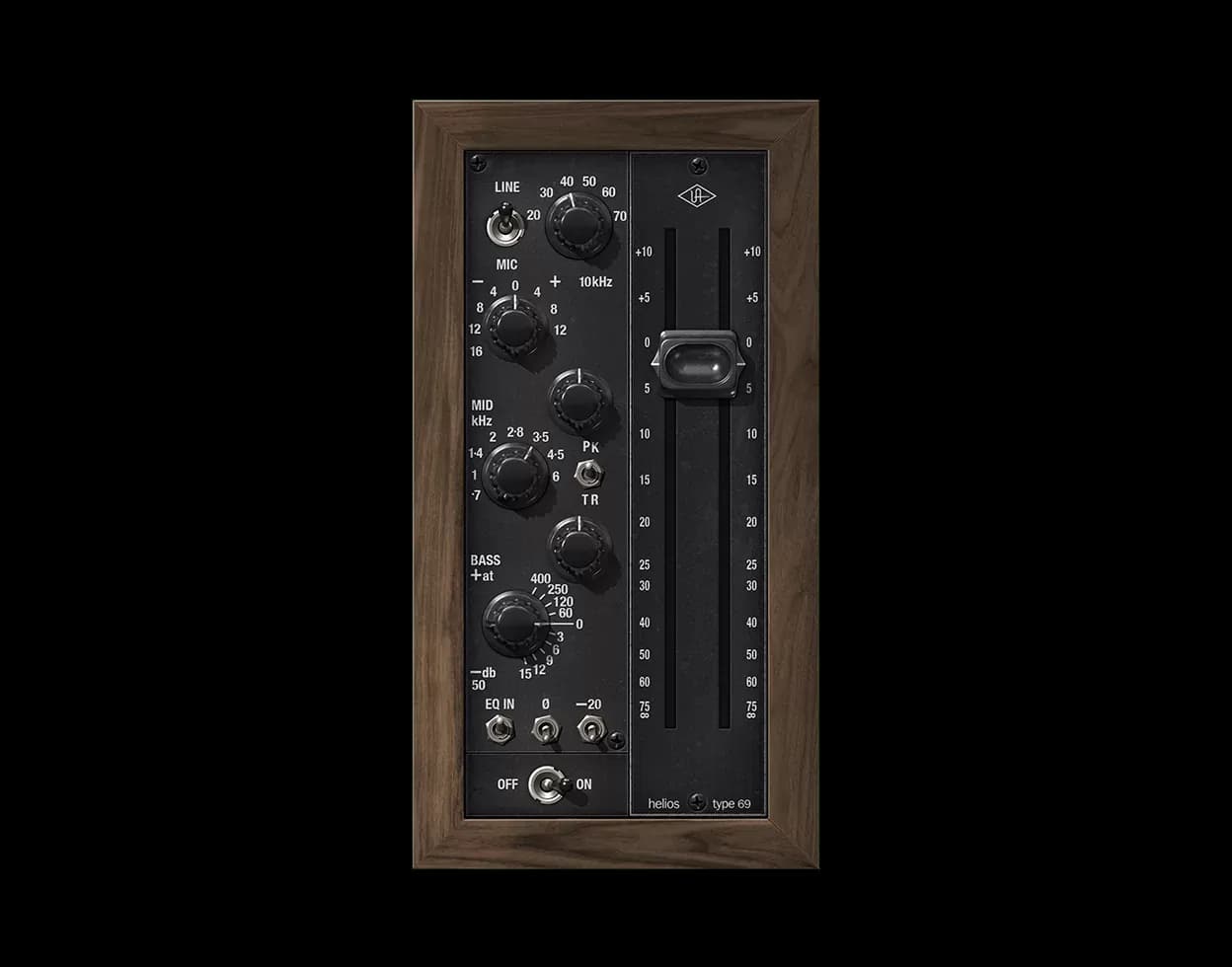 Universal Audio Helios Type 69 Preamp and EQ Collection – Previo y Ecualizador de Consola (Descarga Digital) - Miniatura 1 en LEMM DJ Store