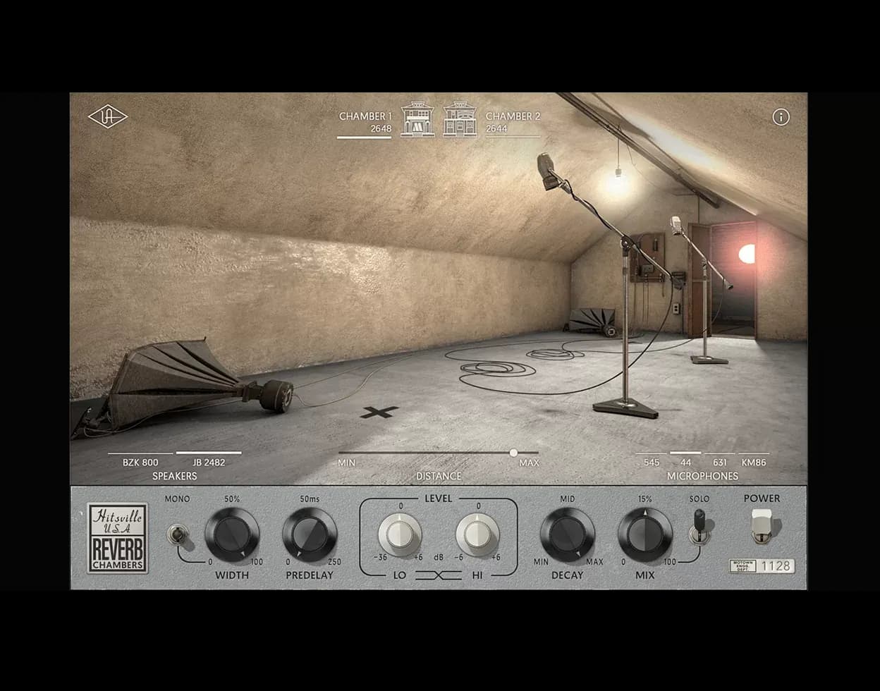 Universal Audio Hitsville Reverb Chambers – Cámaras de Reverb del Sonido Motown (Descarga Digital) - Miniatura 1 en LEMM DJ Store