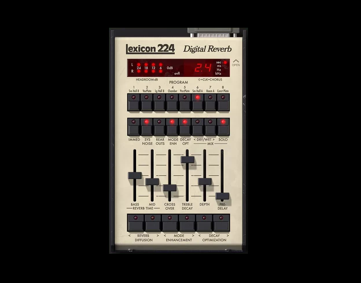 Universal Audio Lexicon 224 Digital Reverb – El Reverb Digital que Definió una Era (Descarga Digital) - Miniatura 1 en LEMM DJ Store