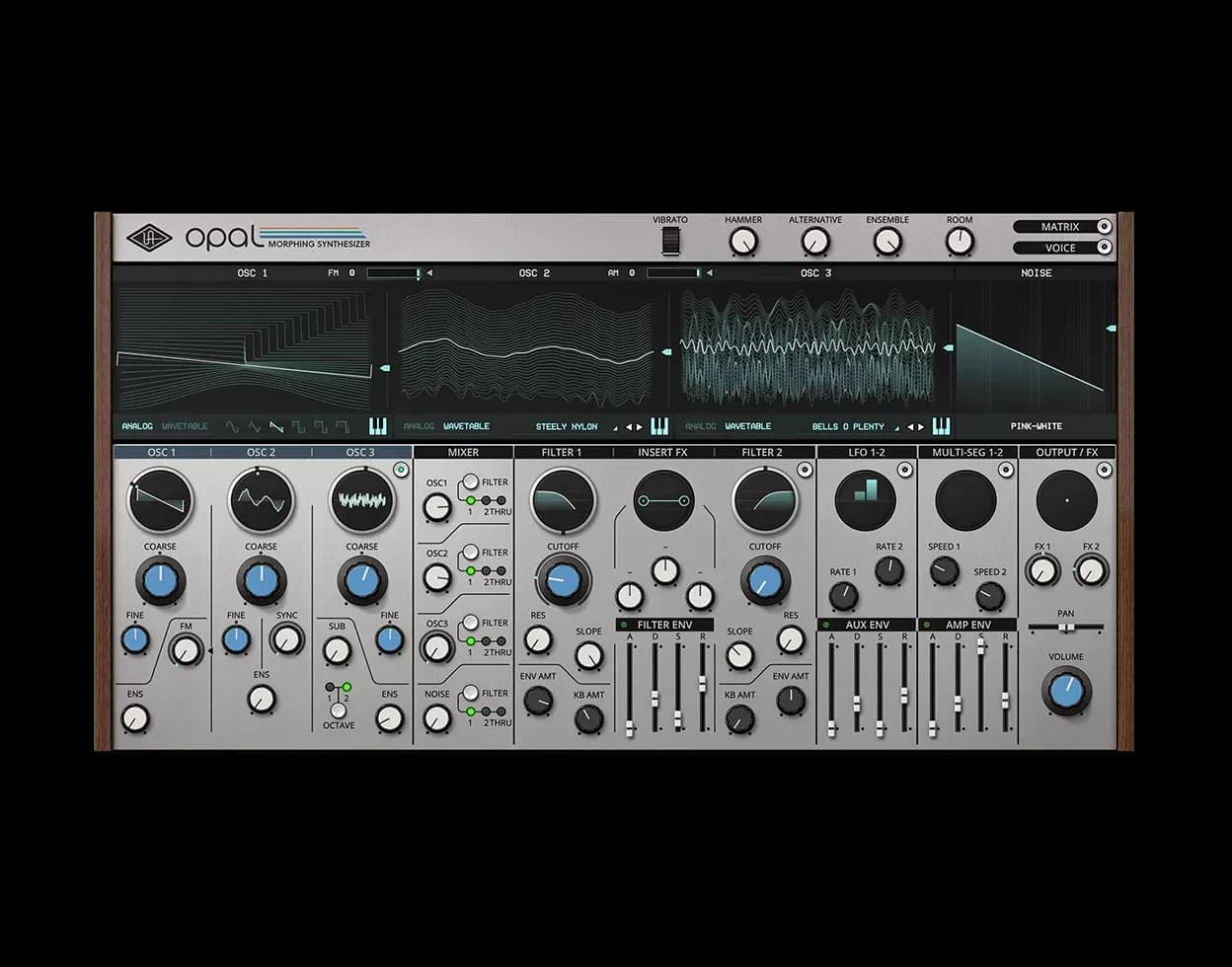 Universal Audio Opal Morphing Synthesizer – Sintetizador Virtual de Morphing (Descarga Digital) - Miniatura 1 en LEMM DJ Store