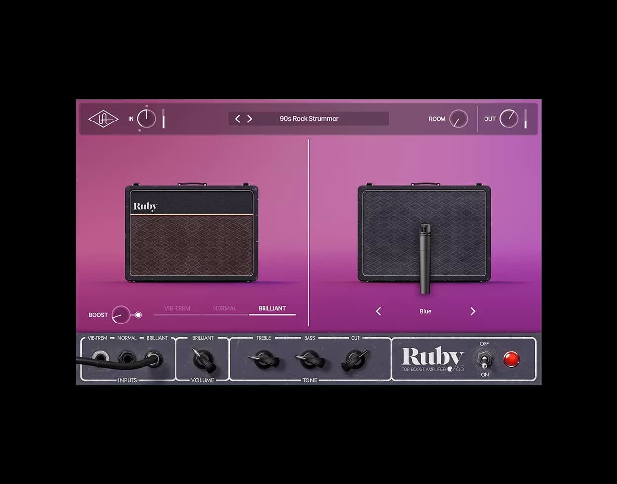 Universal Audio Ruby '63 Top Boost Amplifier – Amplificador de Guitarra Vintage British Top Boost (Descarga Digital) - Miniatura 1 en LEMM DJ Store