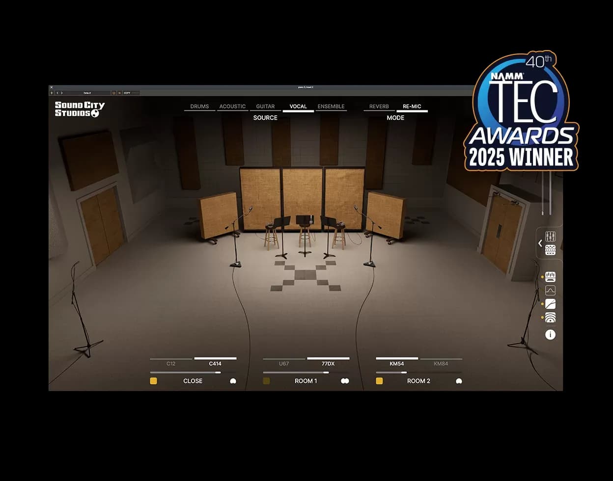 Universal Audio Sound City Studios Plug-In – El Estudio de Rock Más Famoso del Mundo (Descarga Digital) - Miniatura 1 en LEMM DJ Store