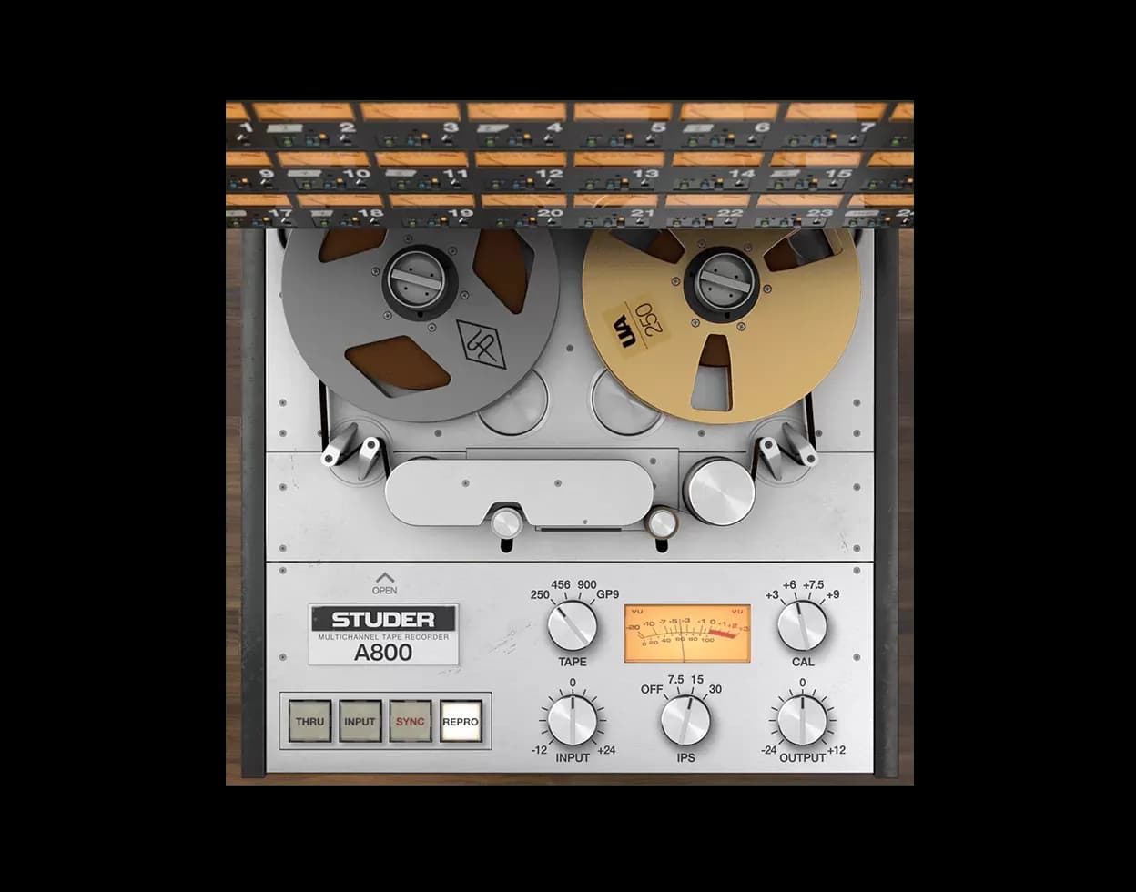 Universal Audio Studer A800 Tape Recorder – Emulación de Grabadora de Cinta Multipista (Descarga Digital) - Miniatura 1 en LEMM DJ Store