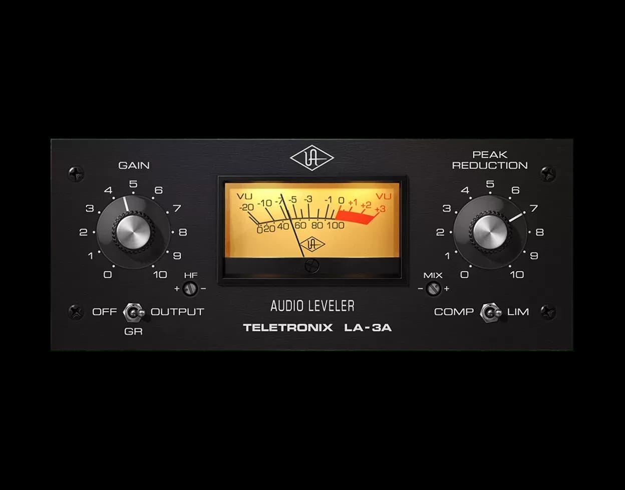 Universal Audio Teletronix LA-3A Classic Audio Leveler – Nivelador Óptico de Estado Sólido (Descarga Digital) - Miniatura 1 en LEMM DJ Store