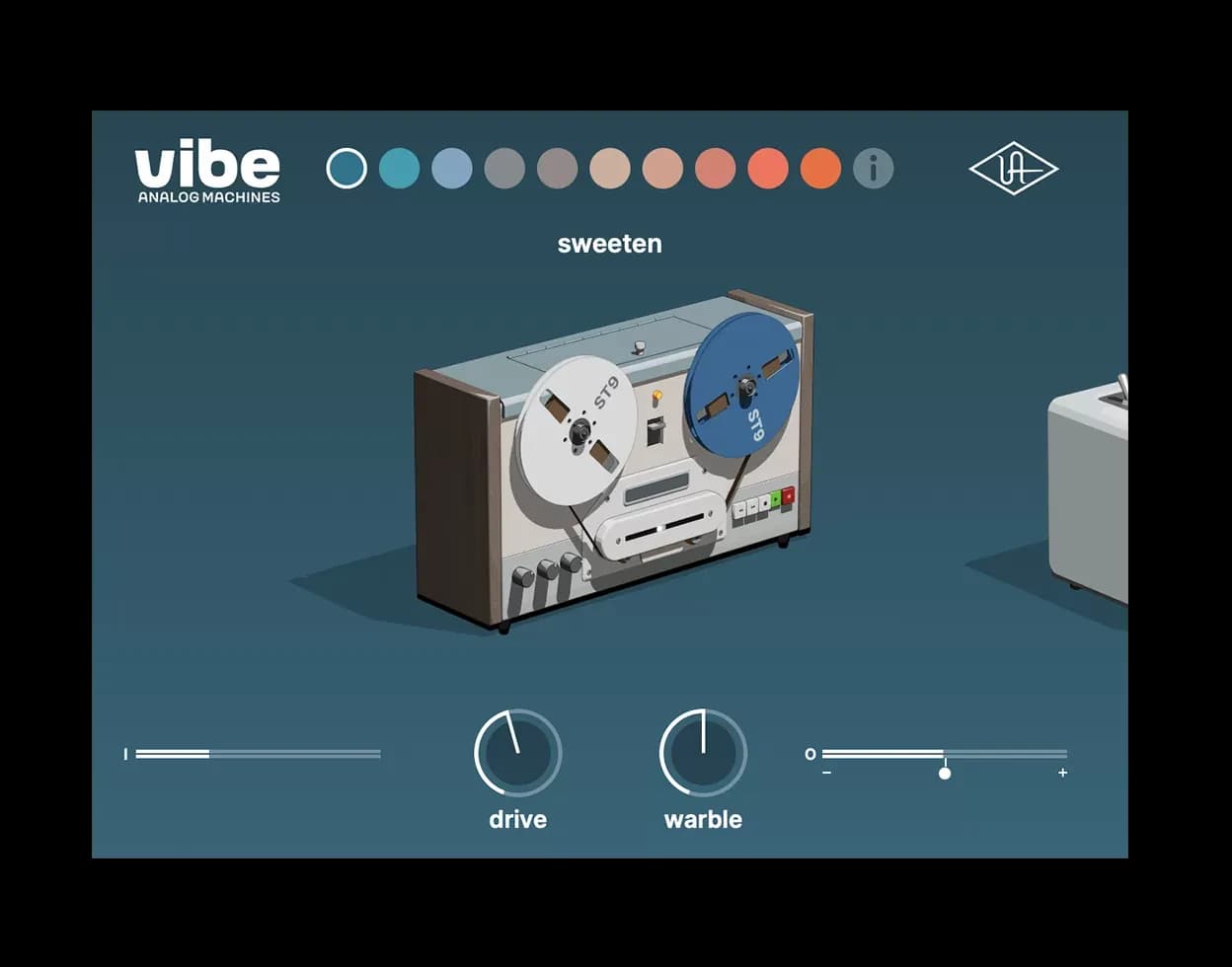 Universal Audio Vibe Analog Machines – Diez Máquinas de Tono Analógico Retro (Descarga Digital) - Miniatura 1 en LEMM DJ Store
