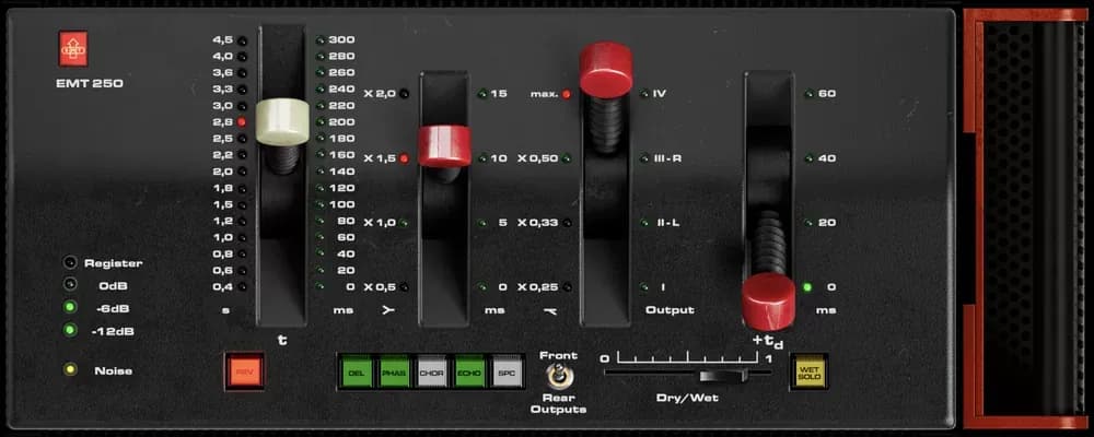Universal Audio UAD EMT 250 Classic Electronic Reverb - La Primera Reverb Digital (Descarga Digital) - Miniatura 1 en LEMM DJ Store