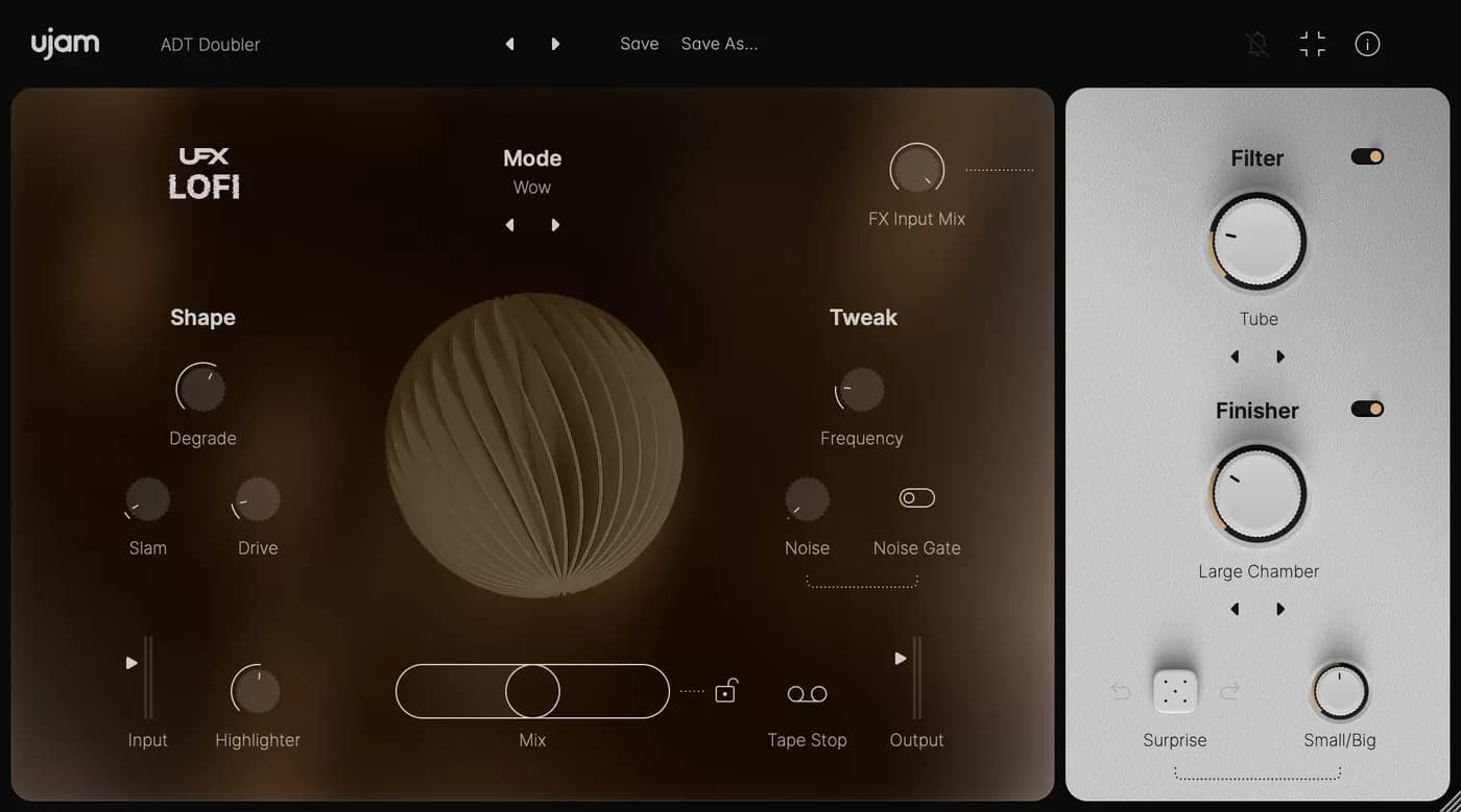 UJAM UFX LOFI – Plugin de Efectos Lo-Fi Retro (Descarga Digital) - Miniatura 1 en LEMM DJ Store