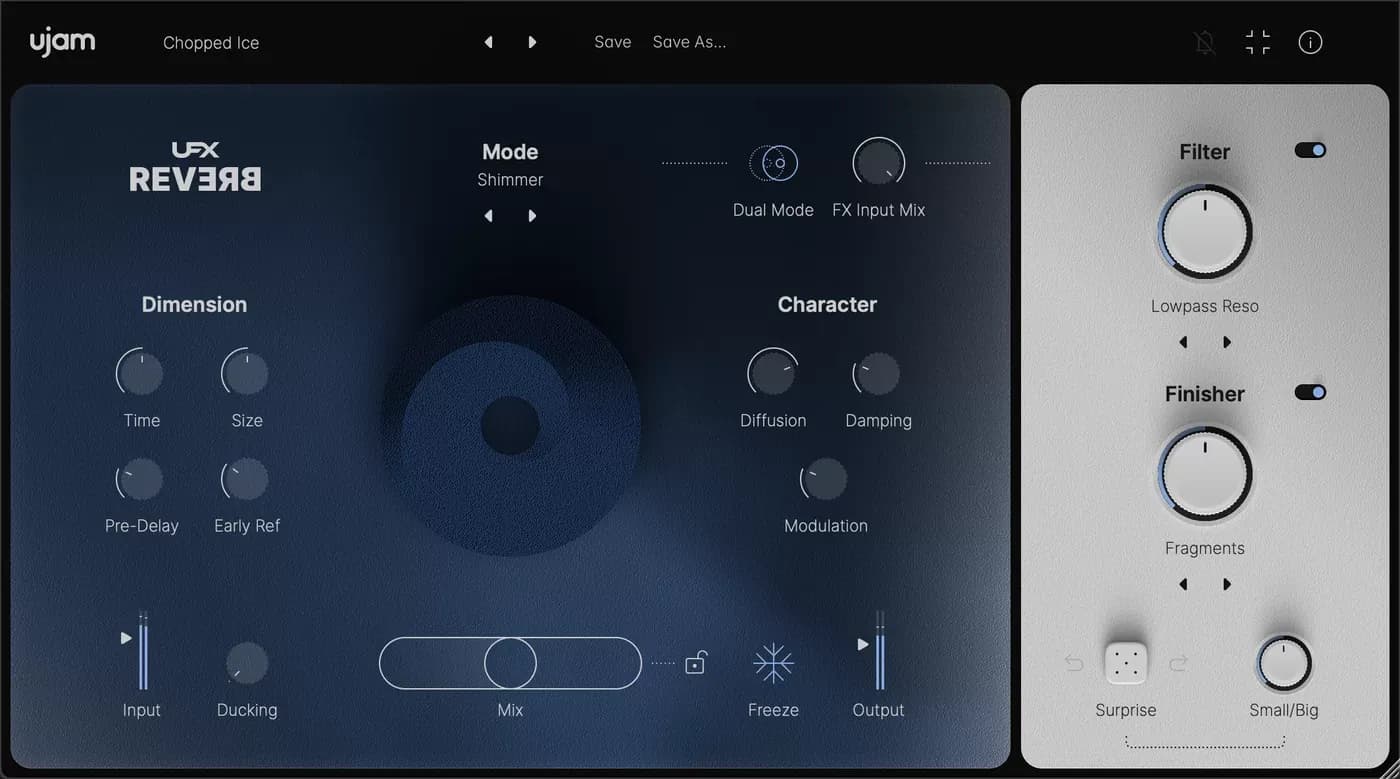 UJAM UFX REVERB 2 – Plugin de Reverb para Producción Musical (Descarga Digital) - Miniatura 1 en LEMM DJ Store