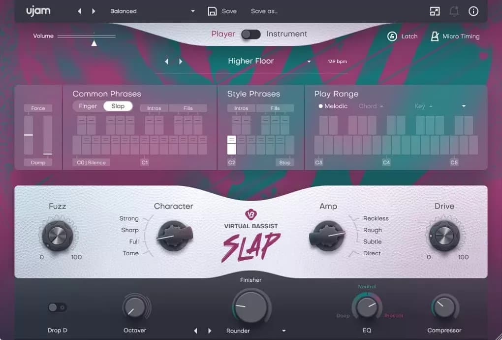 UJAM Virtual Bassist SLAP – Bajo Virtual Slap para Funk y Pop (Descarga Digital) - Miniatura 1 en LEMM DJ Store