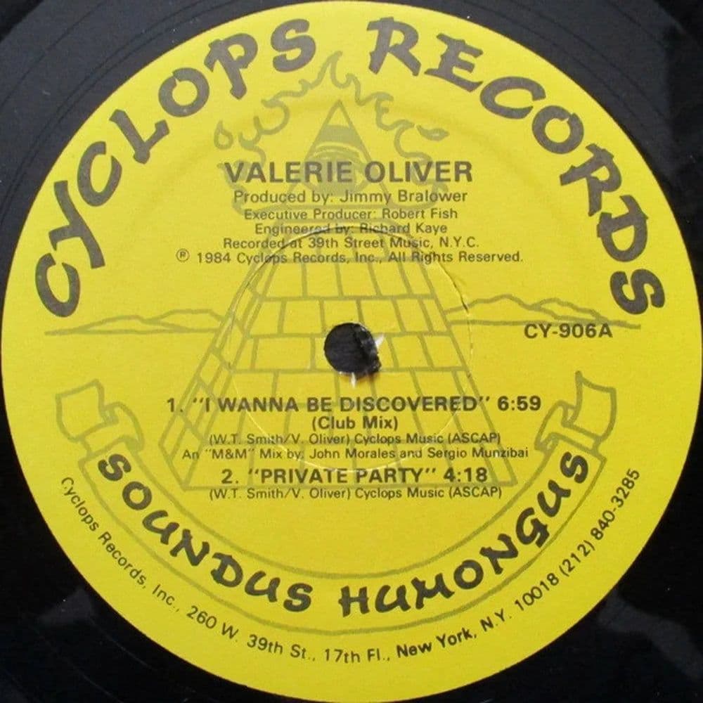 Valerie Oliver – I Wanna Be Discovered (Vinilo usado VG+) - Miniatura 1 en LEMM DJ Store