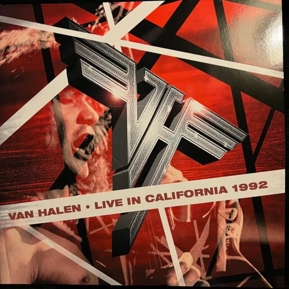 Van Halen - Live In California 1992 (Vinilo Doble 2LP Color Rojo nuevo) - Miniatura 1 en LEMM DJ Store